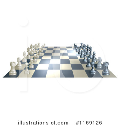 Royalty-Free (RF) Chess Clipart Illustration by AtStockIllustration - Stock Sample #1169126