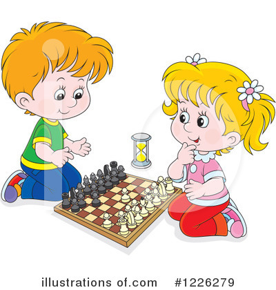 Royalty-Free (RF) Chess Clipart Illustration by Alex Bannykh - Stock Sample #1226279
