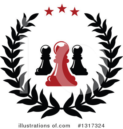 Chess Pawn Clipart #1317324 by Vector Tradition SM