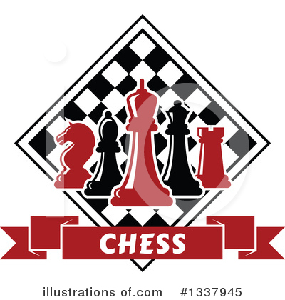 Royalty-Free (RF) Chess Clipart Illustration by Vector Tradition SM - Stock Sample #1337945