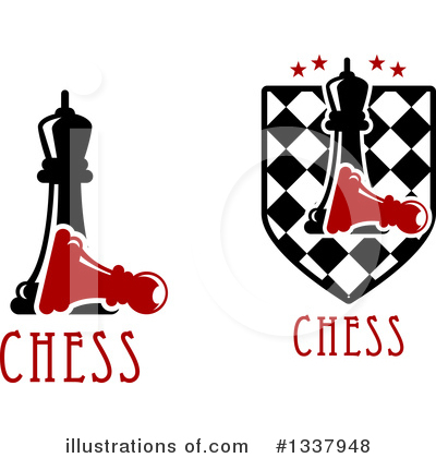 Royalty-Free (RF) Chess Clipart Illustration by Vector Tradition SM - Stock Sample #1337948