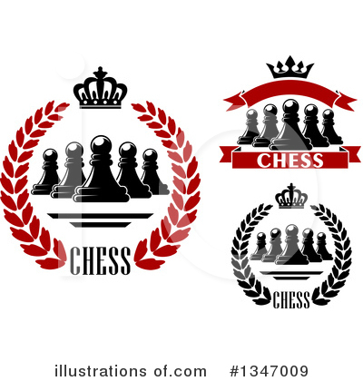 Royalty-Free (RF) Chess Clipart Illustration by Vector Tradition SM - Stock Sample #1347009