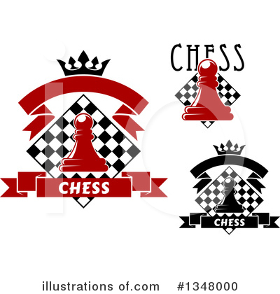 Royalty-Free (RF) Chess Clipart Illustration by Vector Tradition SM - Stock Sample #1348000