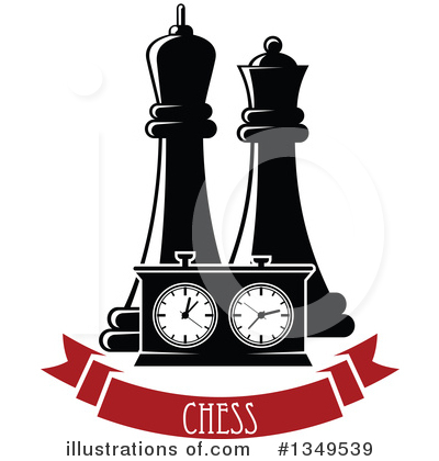 Royalty-Free (RF) Chess Clipart Illustration by Vector Tradition SM - Stock Sample #1349539