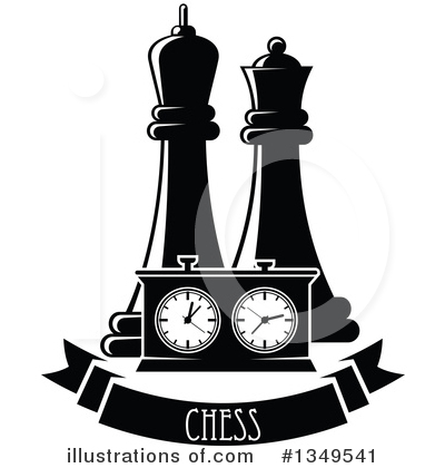 Royalty-Free (RF) Chess Clipart Illustration by Vector Tradition SM - Stock Sample #1349541