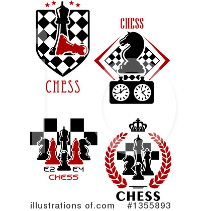 Royalty-Free (RF) Chess Clipart Illustration by Vector Tradition SM - Stock Sample #1355893