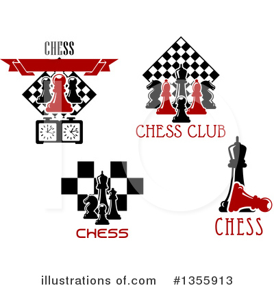 Royalty-Free (RF) Chess Clipart Illustration by Vector Tradition SM - Stock Sample #1355913