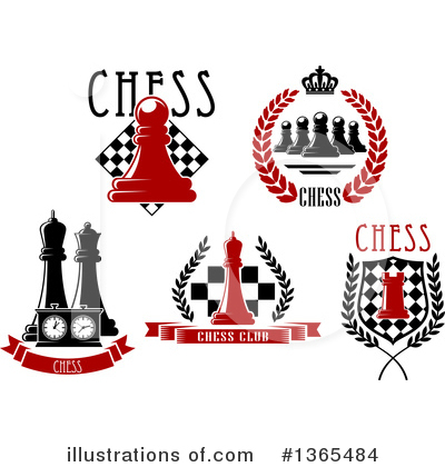Royalty-Free (RF) Chess Clipart Illustration by Vector Tradition SM - Stock Sample #1365484