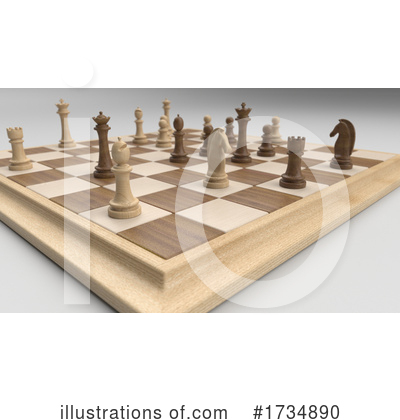 Royalty-Free (RF) Chess Clipart Illustration by KJ Pargeter - Stock Sample #1734890