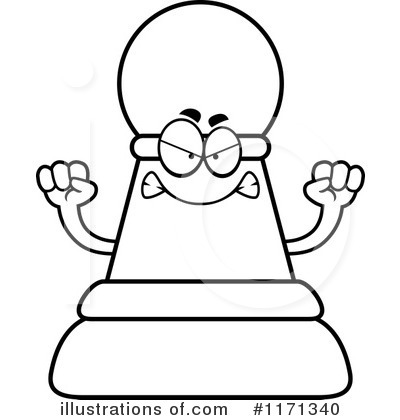 Royalty-Free (RF) Chess Piece Clipart Illustration by Cory Thoman - Stock Sample #1171340