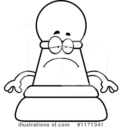 Royalty-Free (RF) Chess Piece Clipart Illustration by Cory Thoman - Stock Sample #1171341