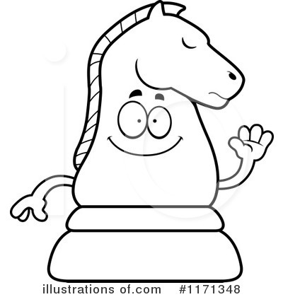 Royalty-Free (RF) Chess Piece Clipart Illustration by Cory Thoman - Stock Sample #1171348