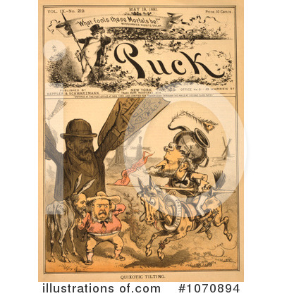 Royalty-Free (RF) Chester Arthur Clipart Illustration by JVPD - Stock Sample #1070894
