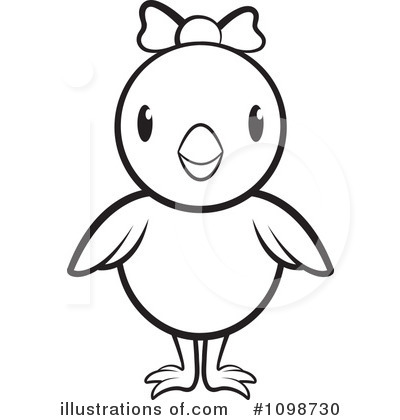 Royalty-Free (RF) Chick Clipart Illustration by Lal Perera - Stock Sample #1098730