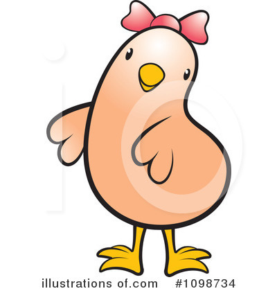 Chicken Clipart #1098734 by Lal Perera