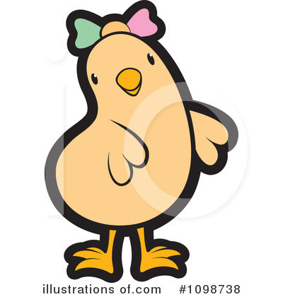 Chicken Clipart #1098738 by Lal Perera