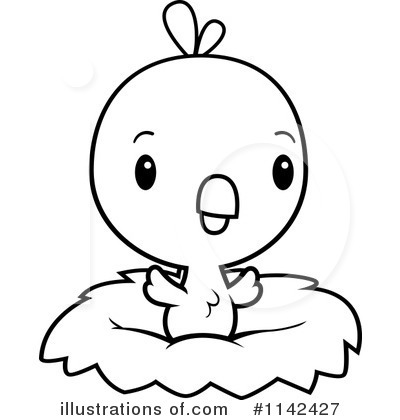 Royalty-Free (RF) Chick Clipart Illustration by Cory Thoman - Stock Sample #1142427
