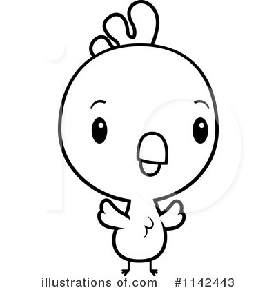Royalty-Free (RF) Chick Clipart Illustration by Cory Thoman - Stock Sample #1142443