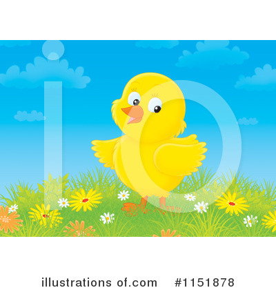 Royalty-Free (RF) Chick Clipart Illustration by Alex Bannykh - Stock Sample #1151878
