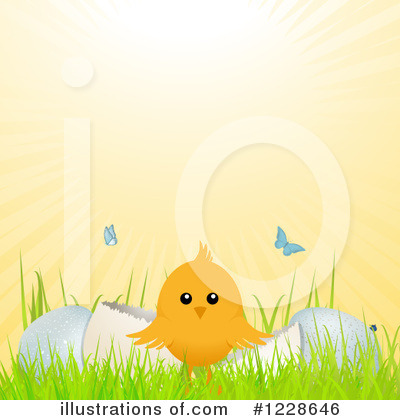 Royalty-Free (RF) Chick Clipart Illustration by elaineitalia - Stock Sample #1228646