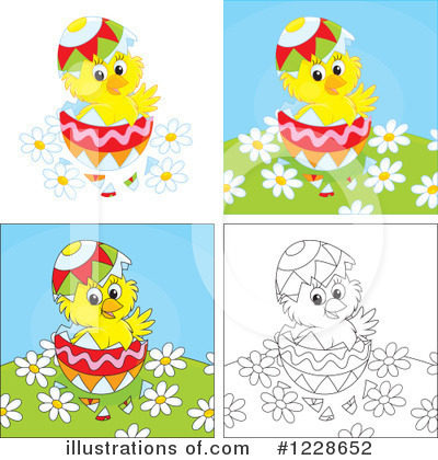 Royalty-Free (RF) Chick Clipart Illustration by Alex Bannykh - Stock Sample #1228652