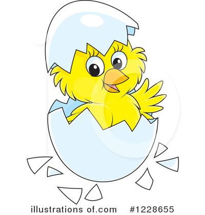 Royalty-Free (RF) Chick Clipart Illustration by Alex Bannykh - Stock Sample #1228655