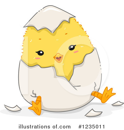 Royalty-Free (RF) Chick Clipart Illustration by BNP Design Studio - Stock Sample #1235011