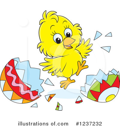 Royalty-Free (RF) Chick Clipart Illustration by Alex Bannykh - Stock Sample #1237232