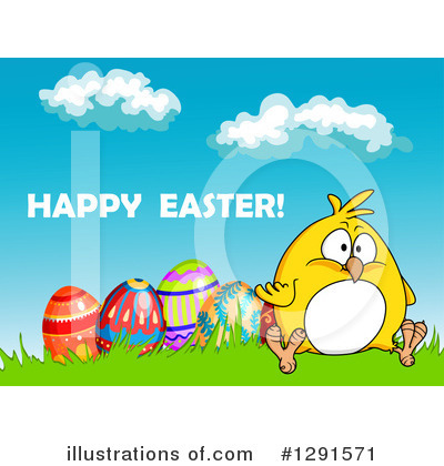 Easter Eggs Clipart #1291571 by Vector Tradition SM
