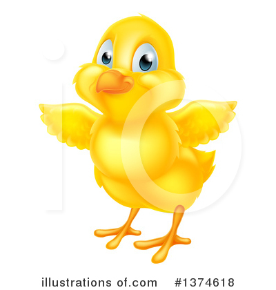 Royalty-Free (RF) Chick Clipart Illustration by AtStockIllustration - Stock Sample #1374618