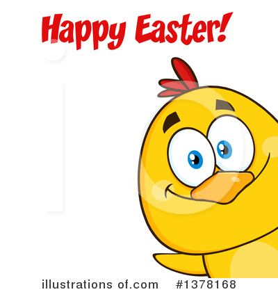 Easter Chick Clipart #1378168 by Hit Toon