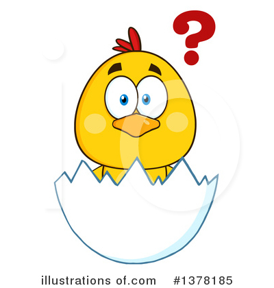 Royalty-Free (RF) Chick Clipart Illustration by Hit Toon - Stock Sample #1378185