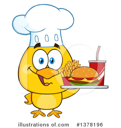 Royalty-Free (RF) Chick Clipart Illustration by Hit Toon - Stock Sample #1378196