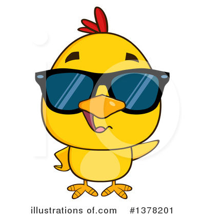 Royalty-Free (RF) Chick Clipart Illustration by Hit Toon - Stock Sample #1378201