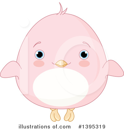 Royalty-Free (RF) Chick Clipart Illustration by Pushkin - Stock Sample #1395319