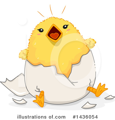 Royalty-Free (RF) Chick Clipart Illustration by BNP Design Studio - Stock Sample #1436054