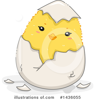 Royalty-Free (RF) Chick Clipart Illustration by BNP Design Studio - Stock Sample #1436055