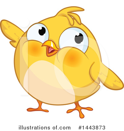 Royalty-Free (RF) Chick Clipart Illustration by Pushkin - Stock Sample #1443873