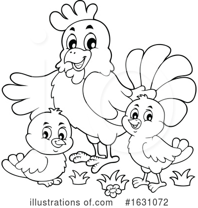 Royalty-Free (RF) Chick Clipart Illustration by visekart - Stock Sample #1631072