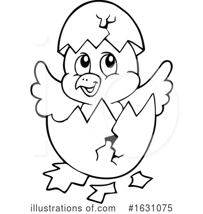 Royalty-Free (RF) Chick Clipart Illustration by visekart - Stock Sample #1631075