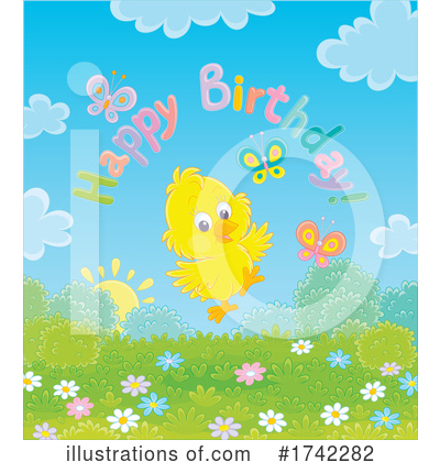 Royalty-Free (RF) Chick Clipart Illustration by Alex Bannykh - Stock Sample #1742282