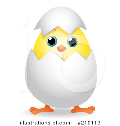 Royalty-Free (RF) Chick Clipart Illustration by BNP Design Studio - Stock Sample #210113