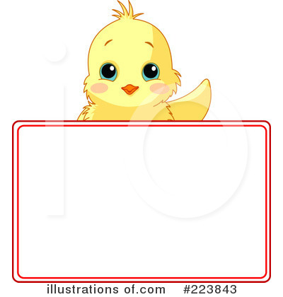 Royalty-Free (RF) Chick Clipart Illustration by Pushkin - Stock Sample #223843