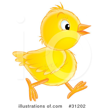 Royalty-Free (RF) Chick Clipart Illustration by Alex Bannykh - Stock Sample #31202