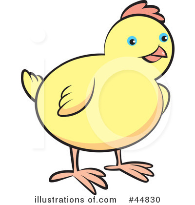 Royalty-Free (RF) Chick Clipart Illustration by Lal Perera - Stock Sample #44830
