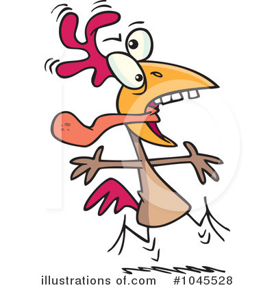 Rooster Clipart #1045528 by toonaday