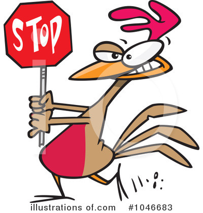 Stop Sign Clipart #1046683 by toonaday