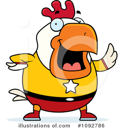 Royalty-Free (RF) Chicken Clipart Illustration by Cory Thoman - Stock Sample #1092786