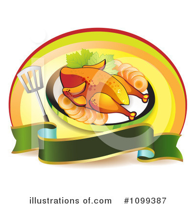 Royalty-Free (RF) Chicken Clipart Illustration by merlinul - Stock Sample #1099387