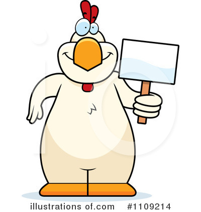 Royalty-Free (RF) Chicken Clipart Illustration by Cory Thoman - Stock Sample #1109214